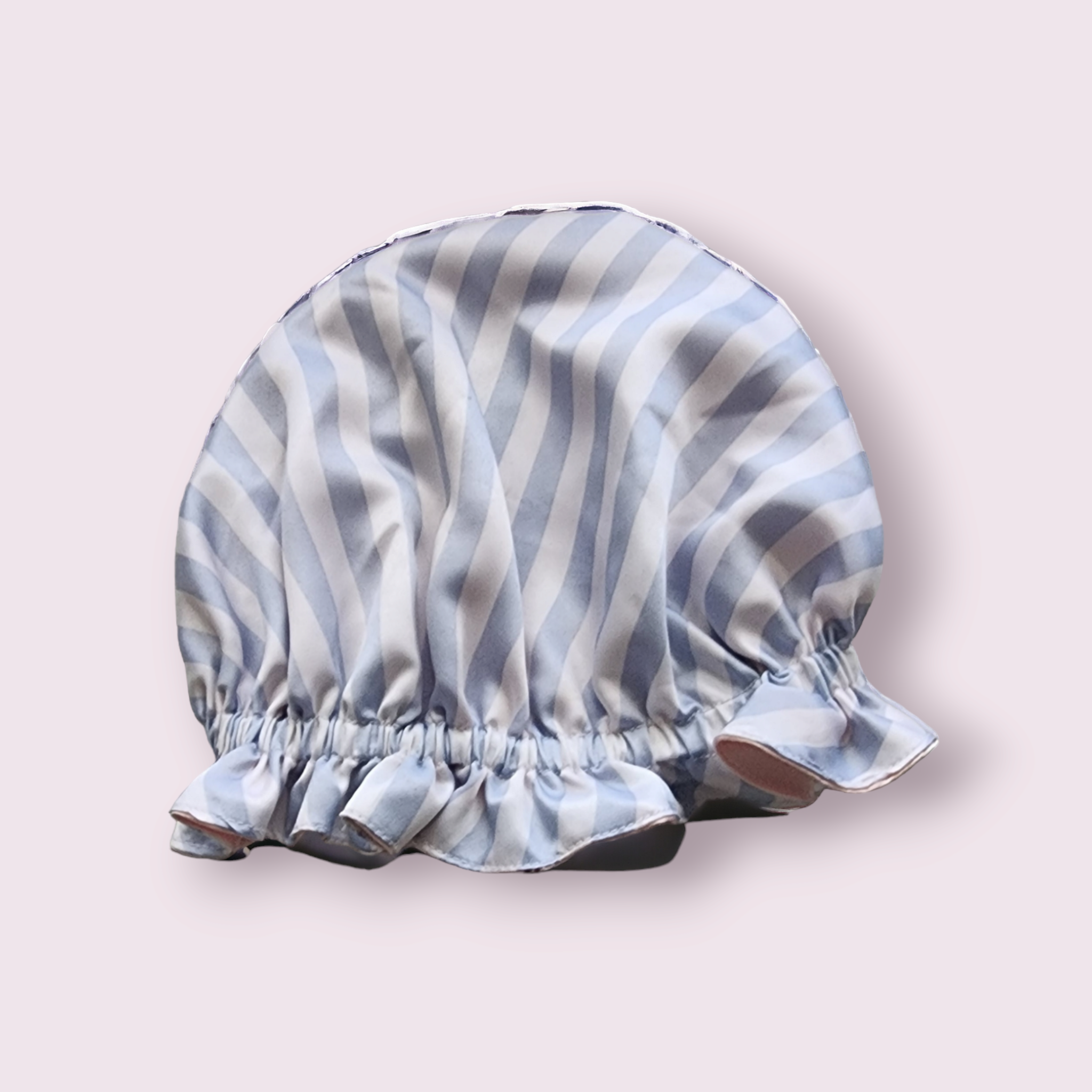 Shells design, Satin Baby Bonnet, kids bonnet
