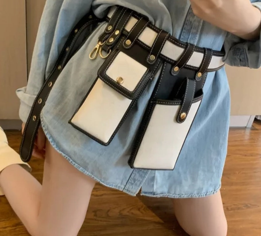 Jazz stylish pocket belt waist belt bag