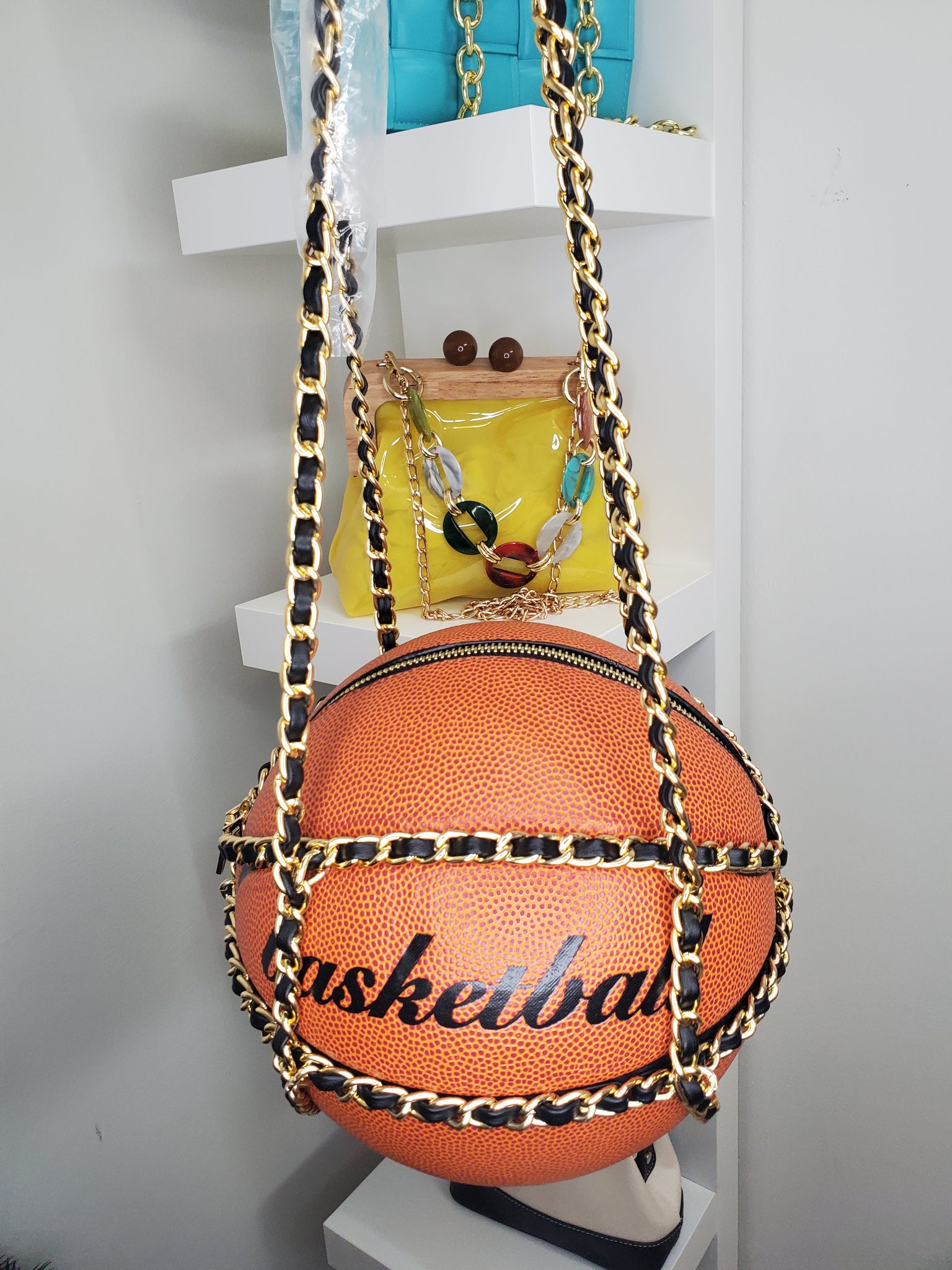Basketball big newest stylish shoulder handbag