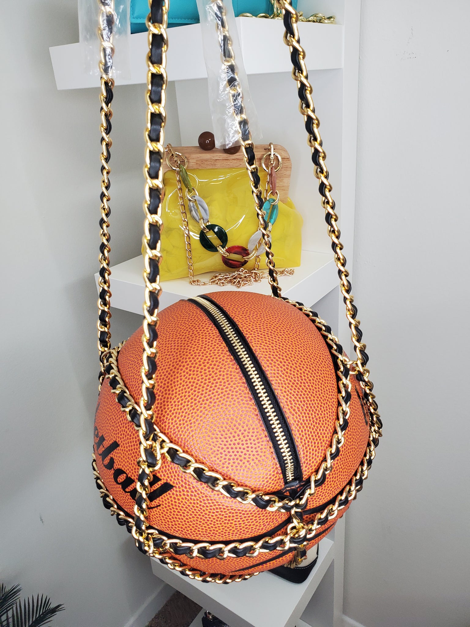 Basketball big newest stylish shoulder handbag